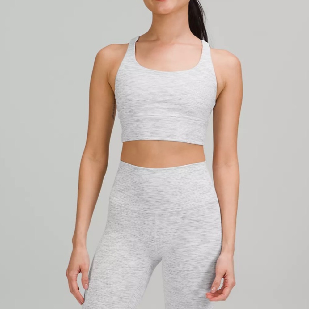 🎉SOLD!🎉 NWT Lululemon energy longline bra 6 WAFSNB - Picture 1 of 7